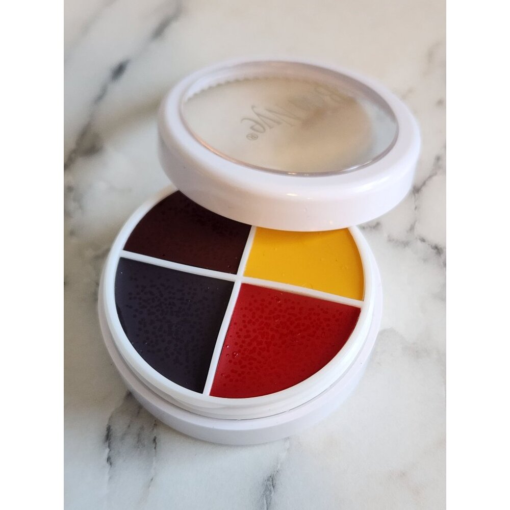 Ben Nye F/X Color Wheel CK-4 Bruise & Abrasions Makeup Palette 0.5oz - Picture 3 of 4